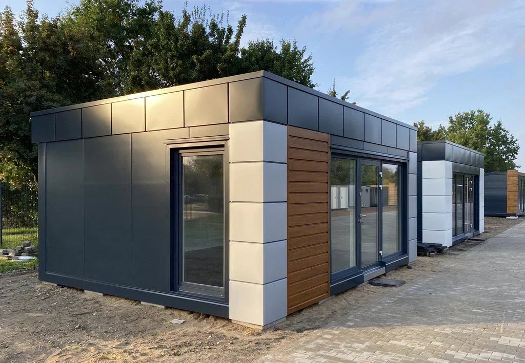 Bureau modulaire London 6 × 5 m – Isolation polystyrène 150 mm – 30 m²