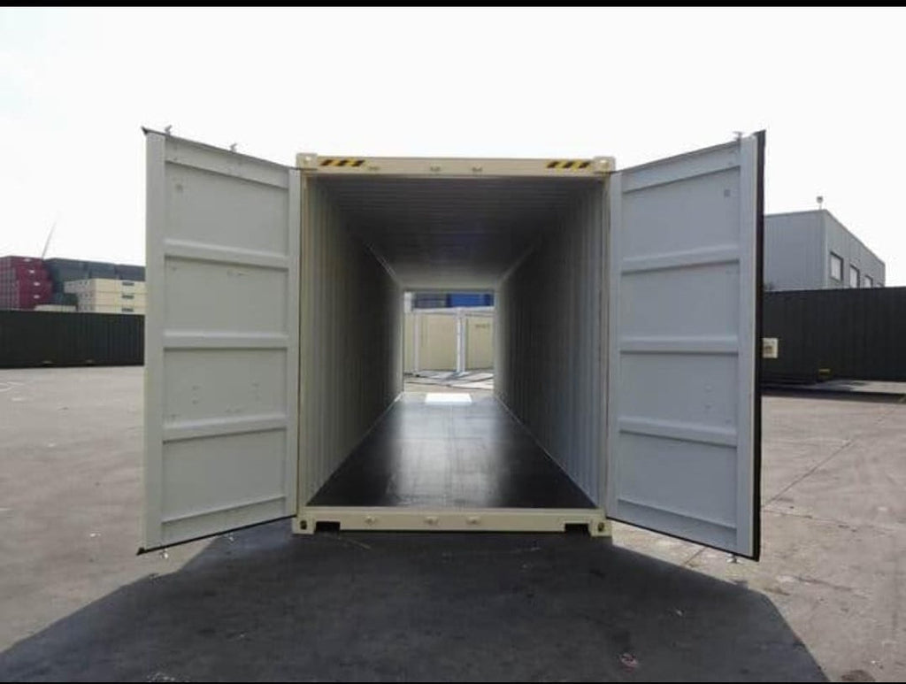 Conteneur maritime High Cube 40 pieds Double Door – Premier voyage – Acier CORTEN
