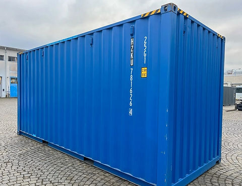 Conteneur maritime 20 pieds d’occasion High Cube – 37 m³ – Réf. 3015