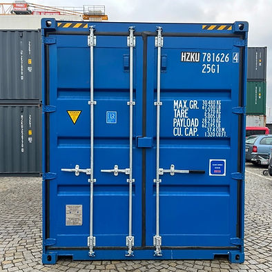 Conteneur maritime 20 pieds d’occasion High Cube – 37 m³ – Réf. 3015