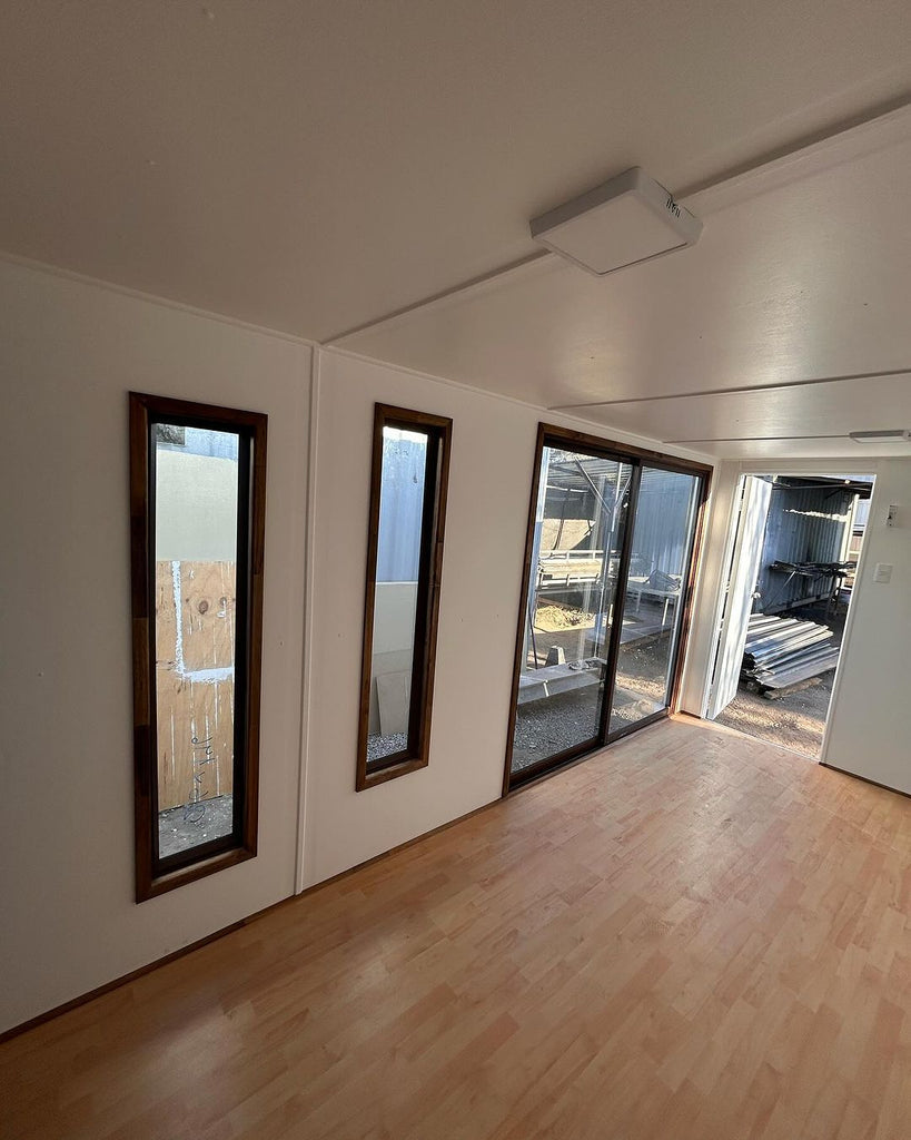 Bureau container 6 x 2,42 m – 14,52 m² en acier galvanisé – Réf. 20123