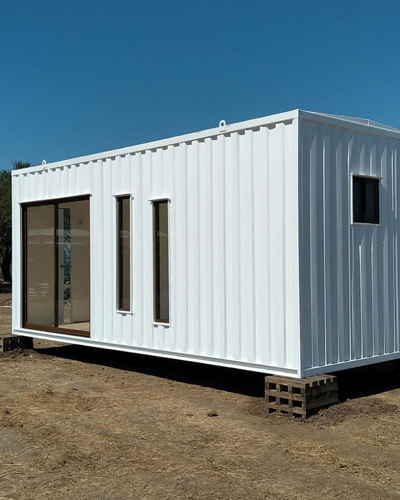 Bureau container 6 x 2,42 m – 14,52 m² en acier galvanisé – Réf. 20123