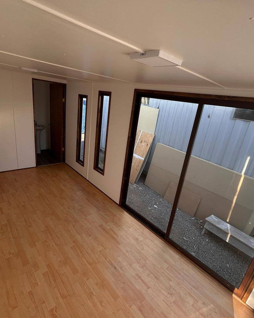 Bureau container 6 x 2,42 m – 14,52 m² en acier galvanisé – Réf. 20123