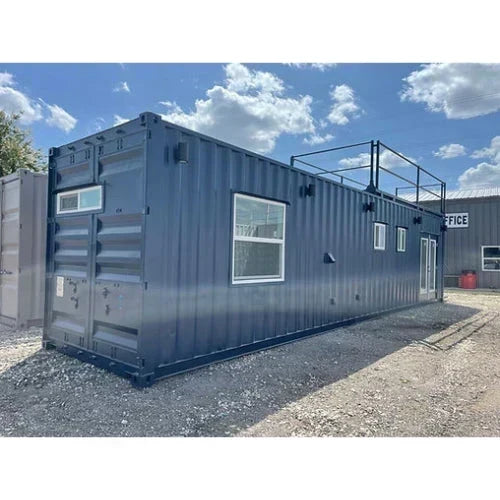 Maison container Joshua 40 pieds High Cube – 1 chambre, cuisine ouverte et isolation renforcée