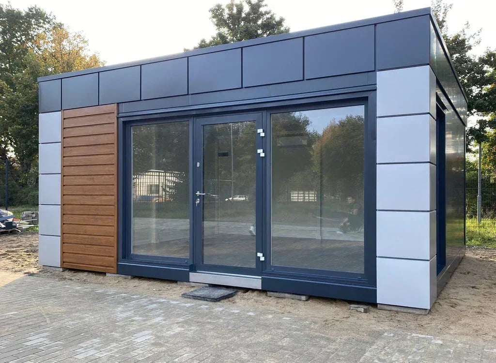 Bureau modulaire London 6 × 5 m – Isolation polystyrène 150 mm – 30 m²