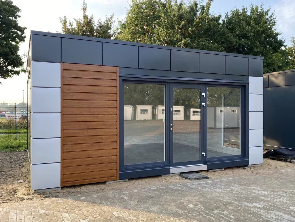 Bureau modulaire London 6 × 5 m – Isolation polystyrène 150 mm – 30 m²