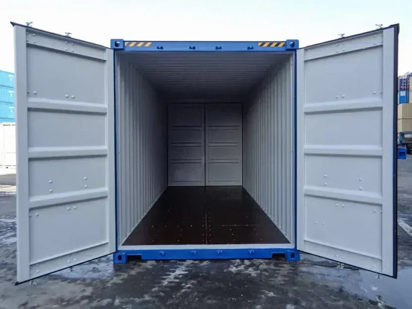 Conteneur maritime 20 pieds Double Door – Conteneur tunnel en acier CORTEN – Réf. 42003
