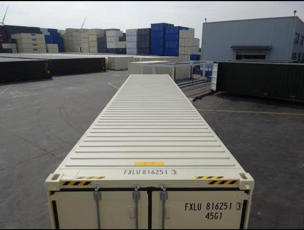 Conteneur maritime High Cube 40 pieds Double Door – Premier voyage – Acier CORTEN