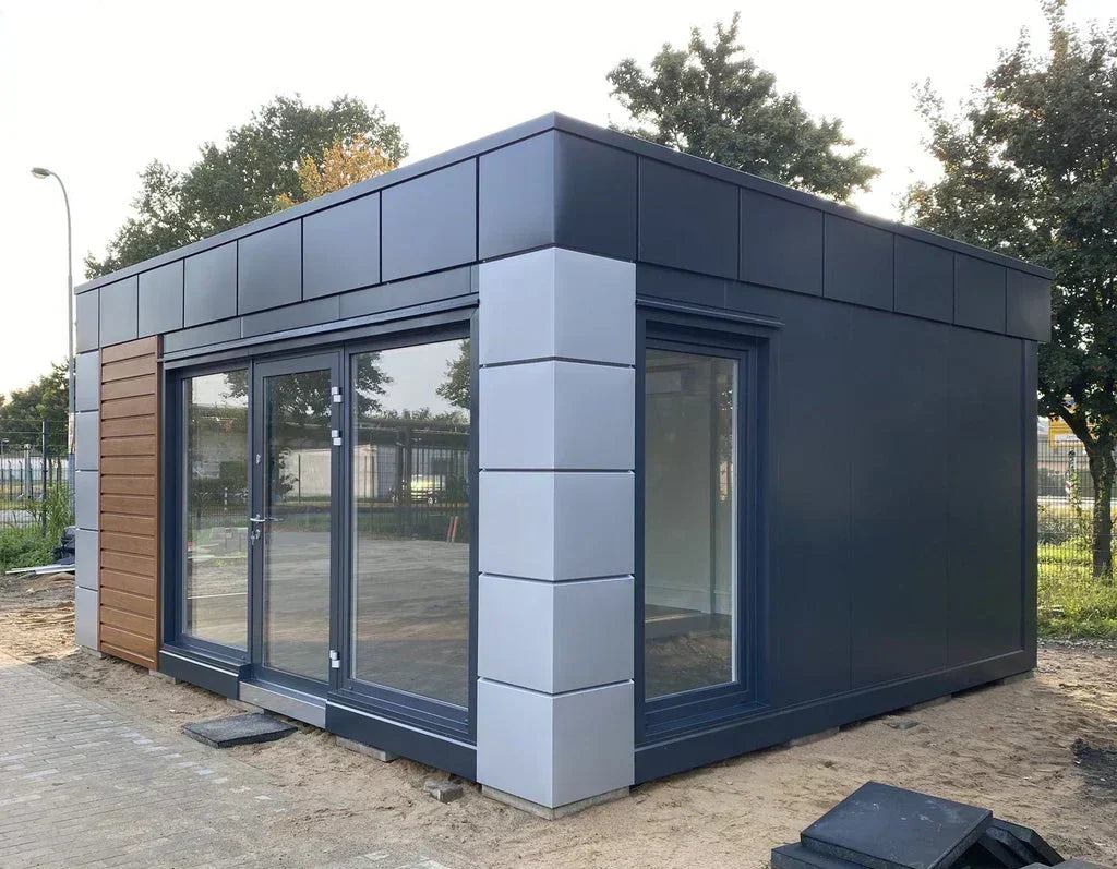 Bureau modulaire London 6 × 5 m – Isolation polystyrène 150 mm – 30 m²