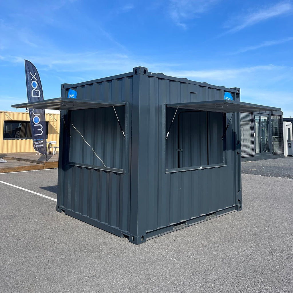 Bureau container High Cube 10 pieds d’occasion – Classe A – 7 m²