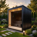 Sauna extérieure HELMO – bien-être et détente dans votre jardin
