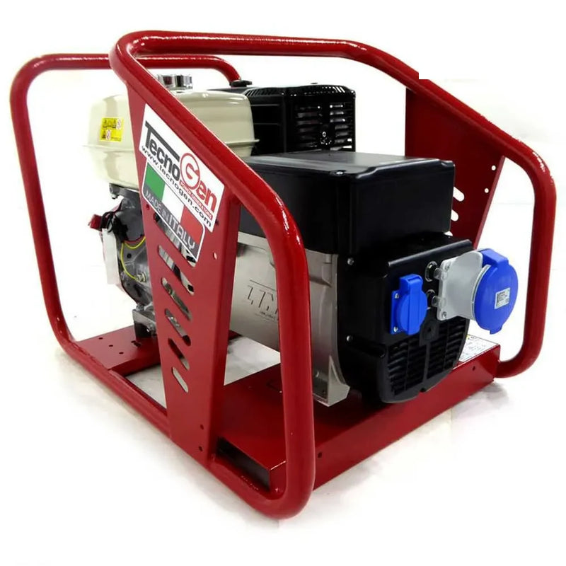 TecnoGen H8000 AVR groupe électrogène essence Honda GX390 5,3 kW